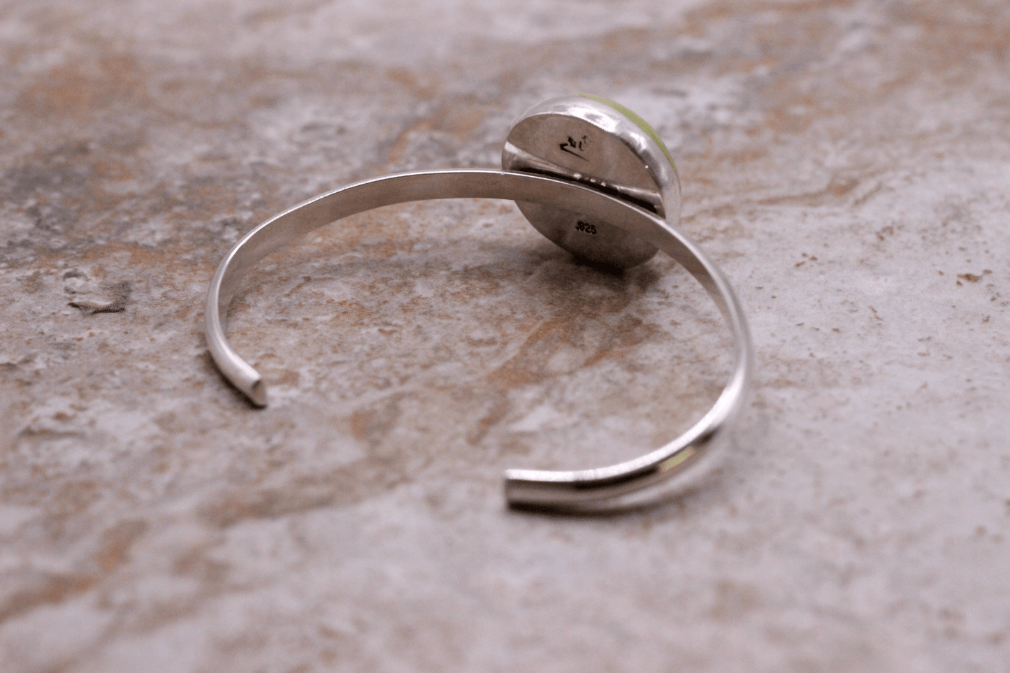 Sterling Silver, Serpentine Bracelet ~ Handcrafted Jewelry ~ VANDA inspired