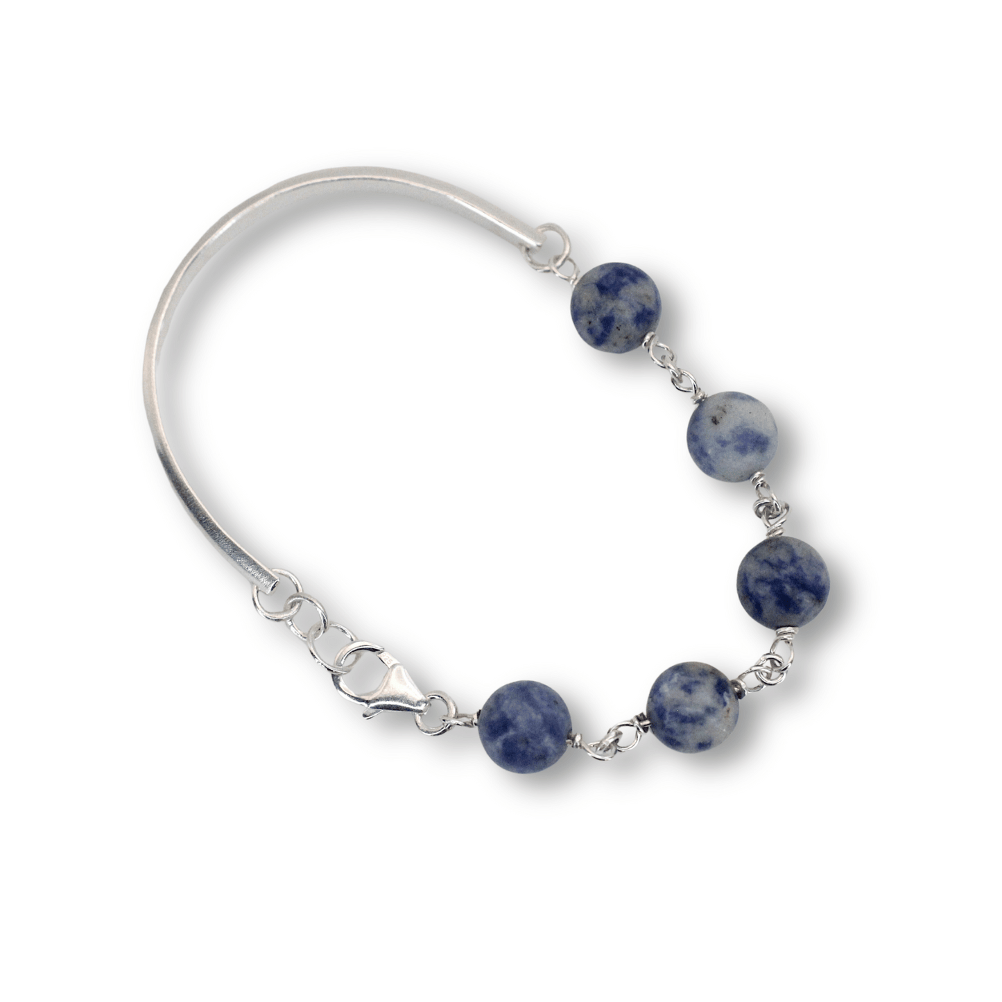 Bracelet: Sodalite Half Cuff