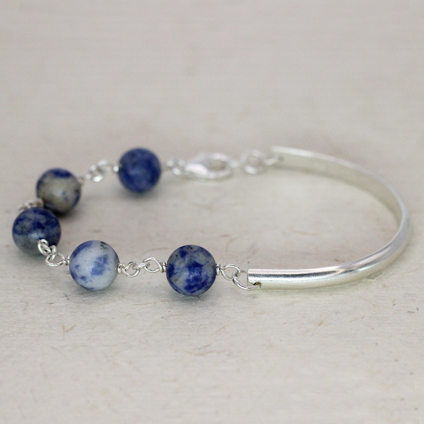 Bracelet: Sodalite Half Cuff