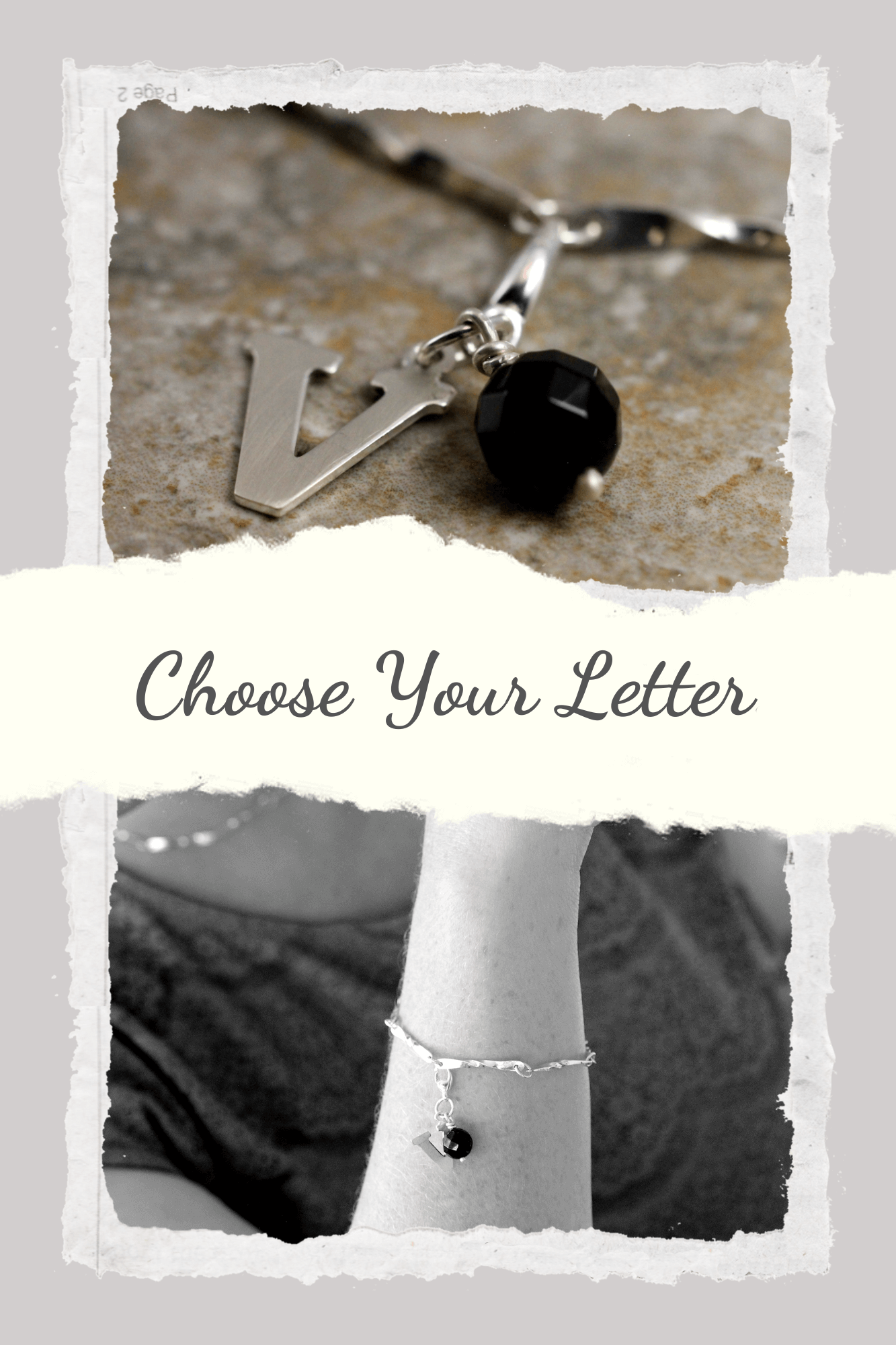 Letter Charms ~ Handcrafted Jewelry ~ VANDA inspired