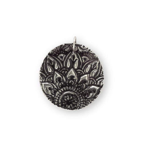 Pendant: Mandala Medallion Round