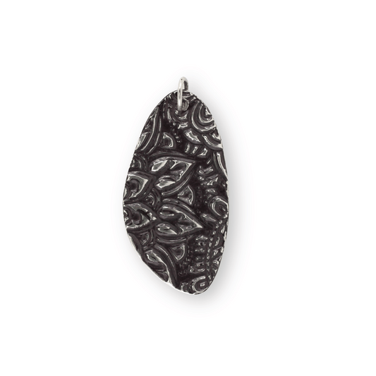 Pendant: Mandala Medallion Oblong