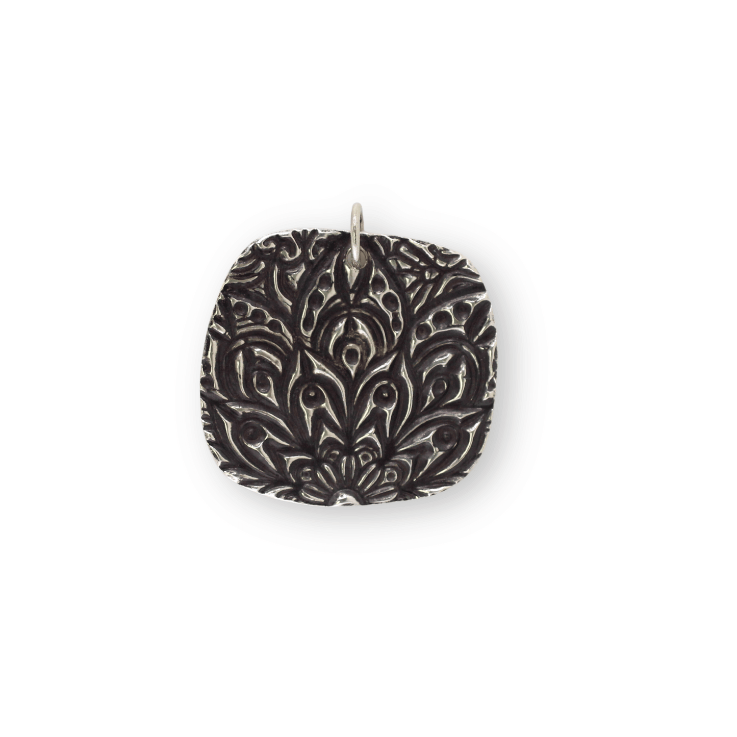 Pendant: Mandala Medallion Square