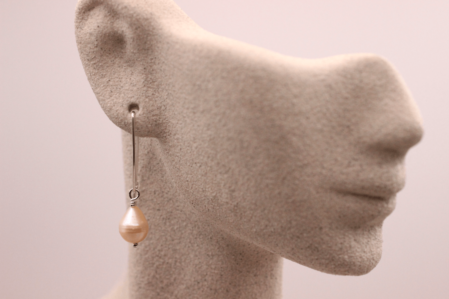 Pearl Drop Earrings ~ Handcrafted Jewelry ~ VANDA inspired