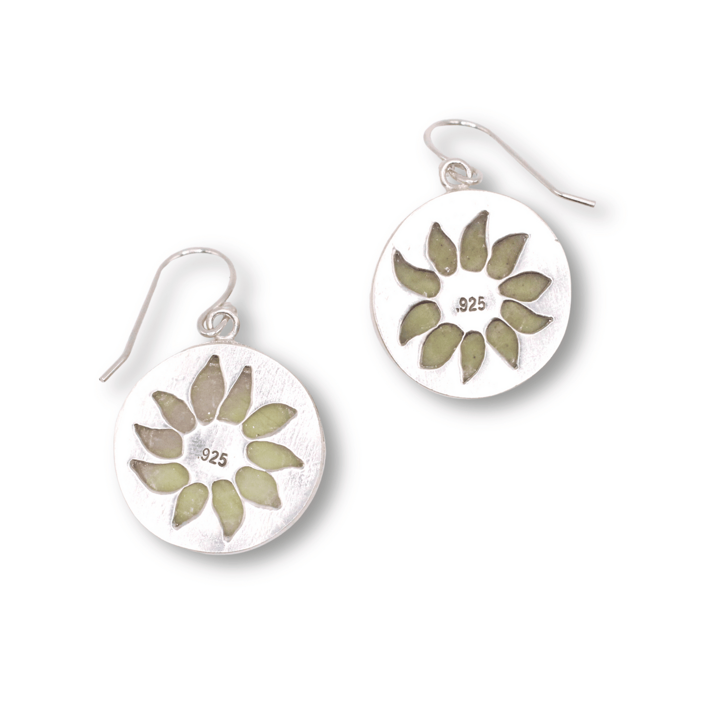 LAST CHANCE SALE: Serpentine Sunflower Earrings