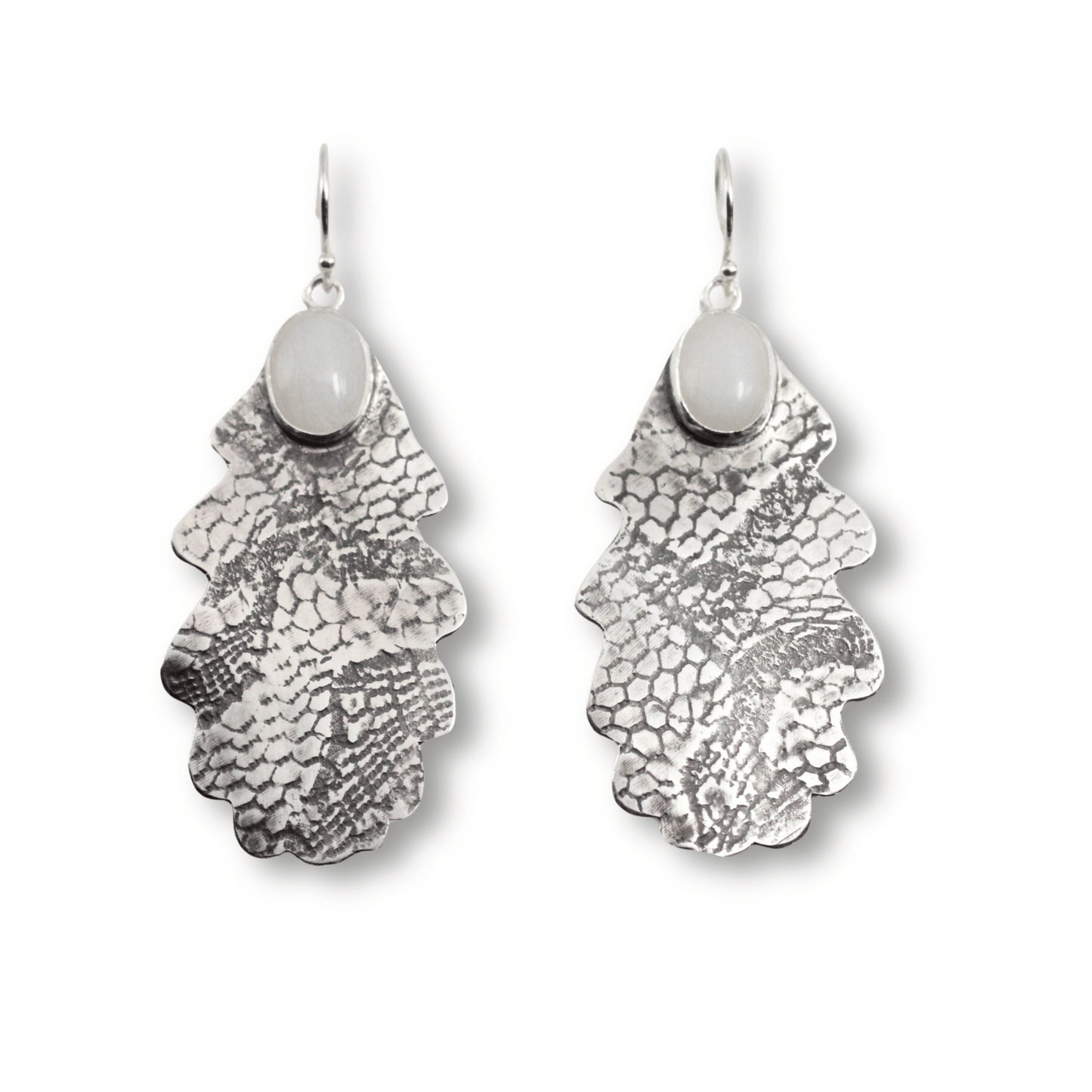 LAST CHANCE SALE: Sessile Oak Leaf Earrings