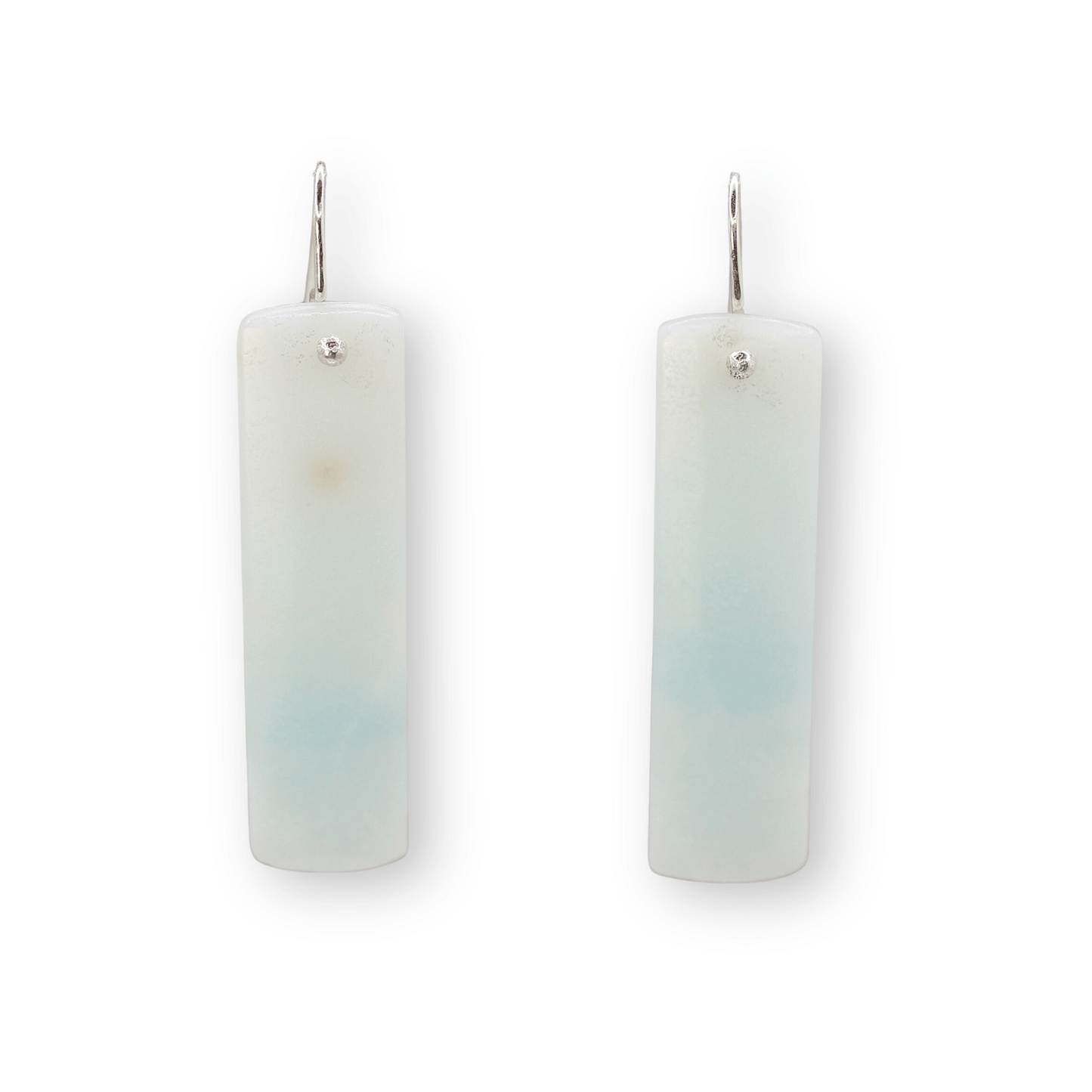 Earrings: Blue Amazonite