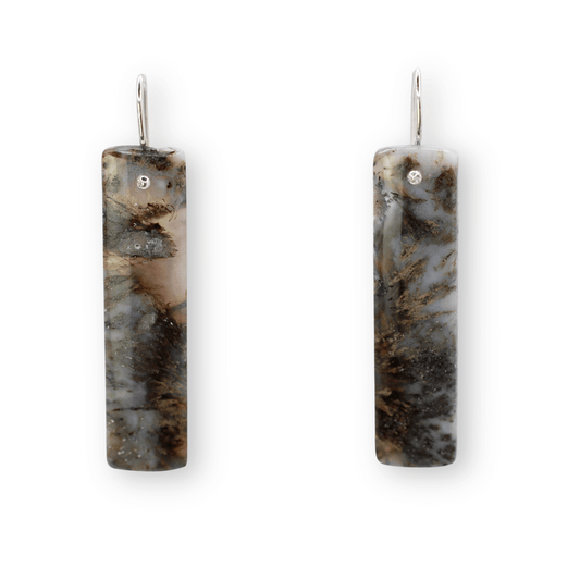 Earrings: Turkish Needle Agate